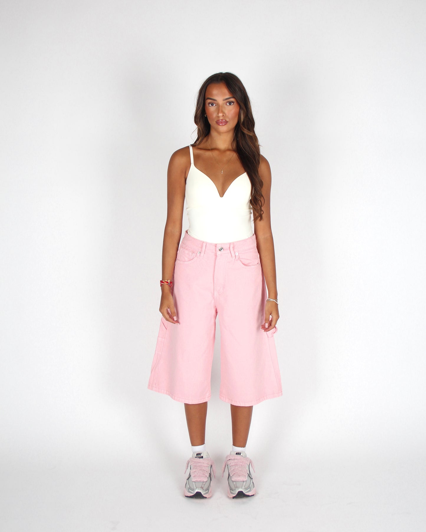 Quinn Jorts Pink