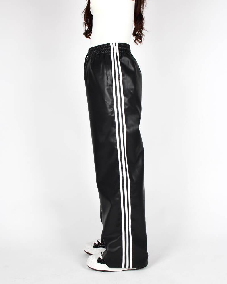 MTL Lux Leather Pants Black