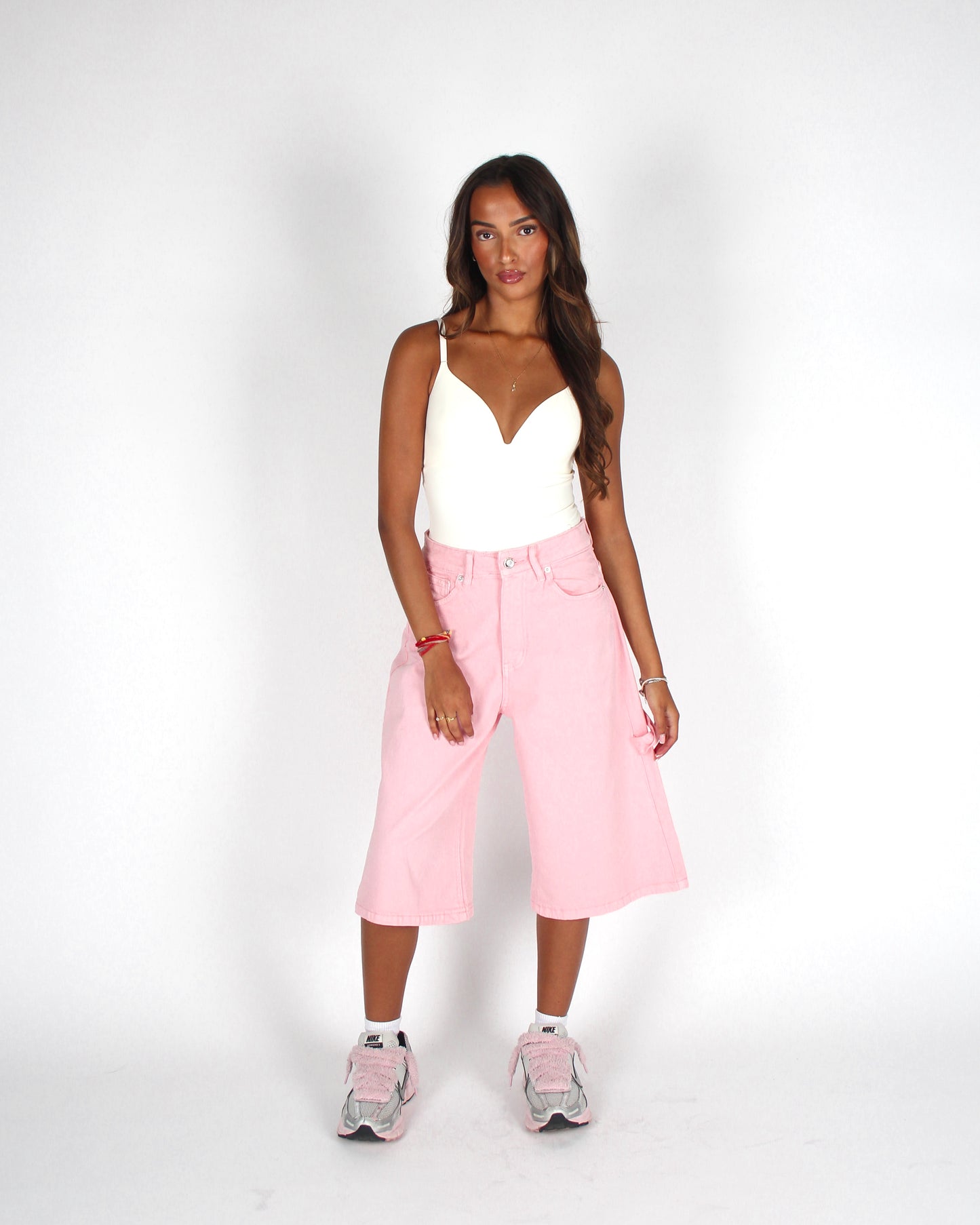 Quinn Jorts Pink