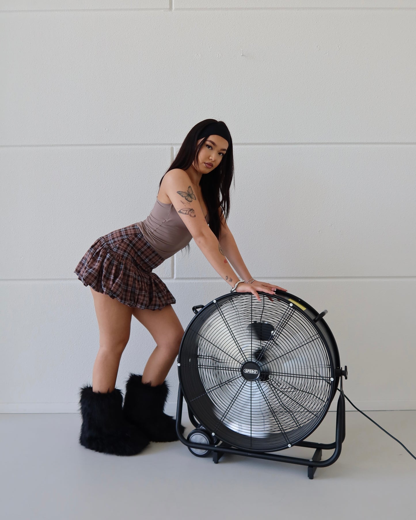 Nyra Skirt Taupe