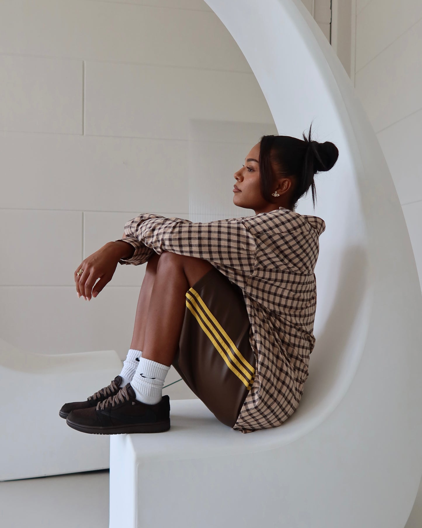 MTL Bri Shorts Brown