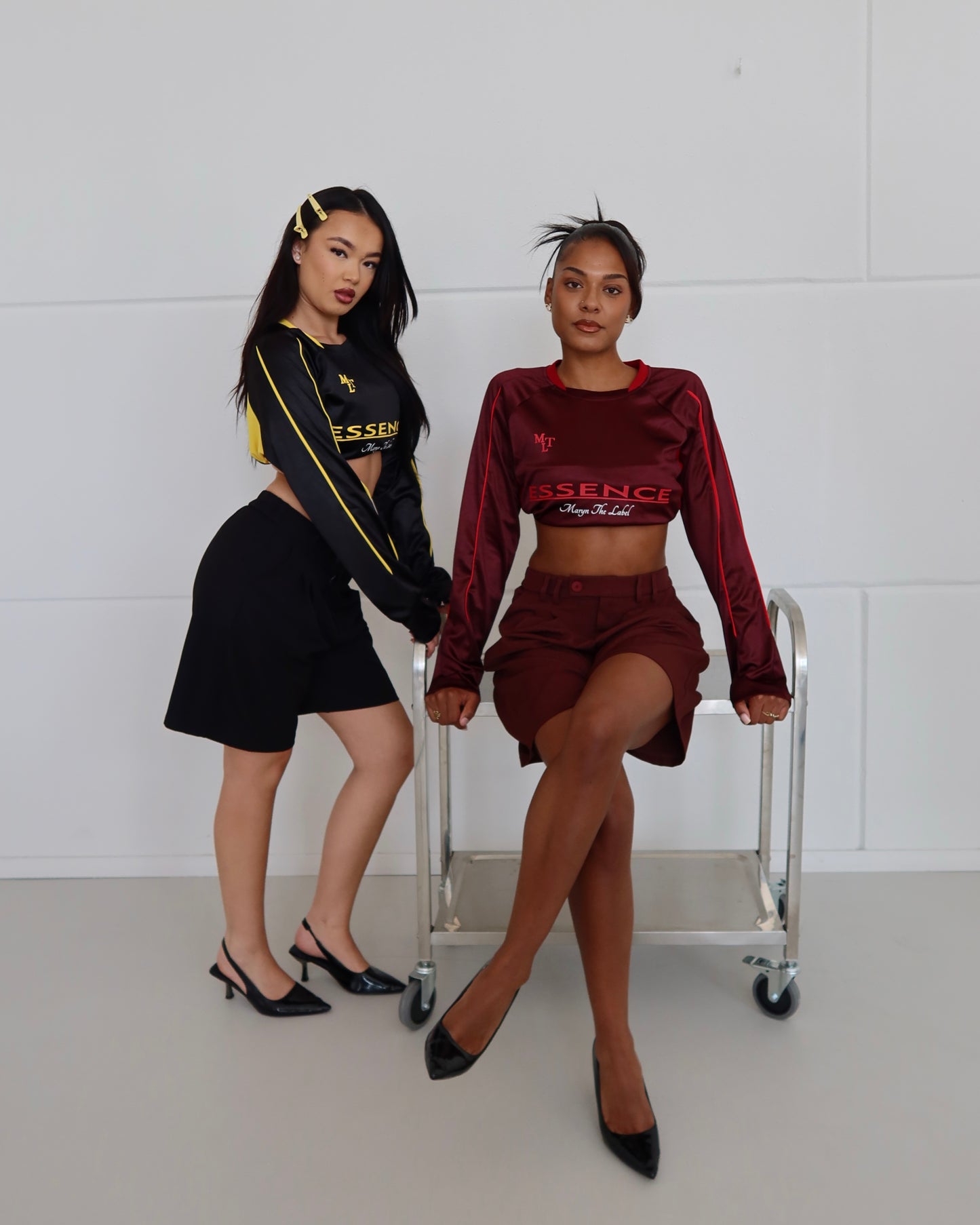 Auri Shorts Burgundy