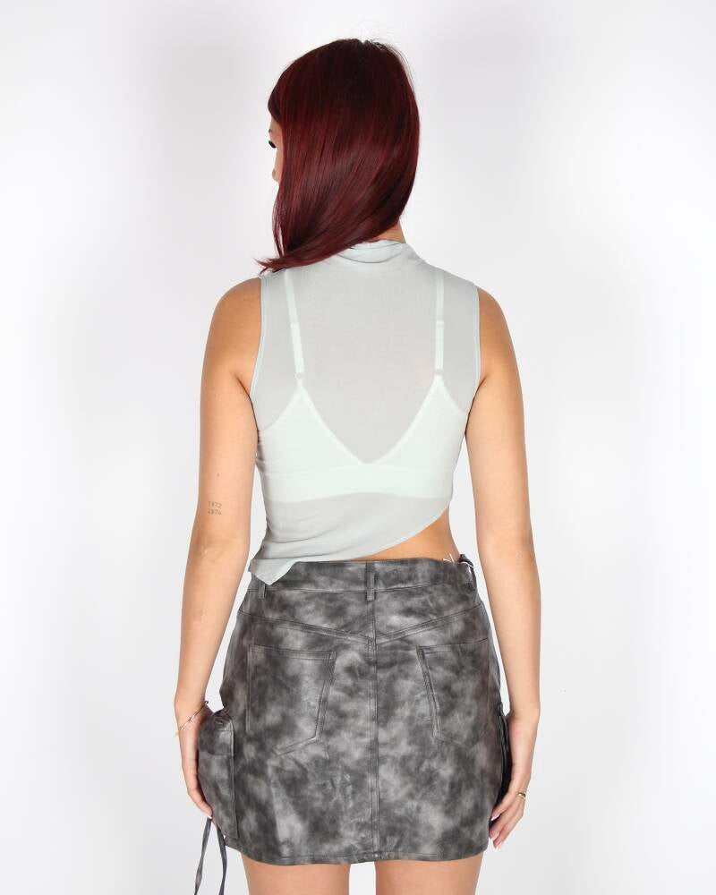 Lové Top Grey