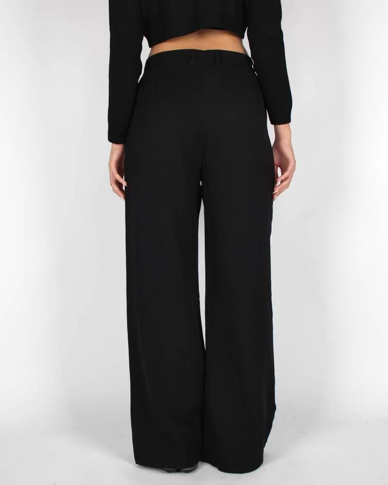 Djaya Striped Pantalon Black