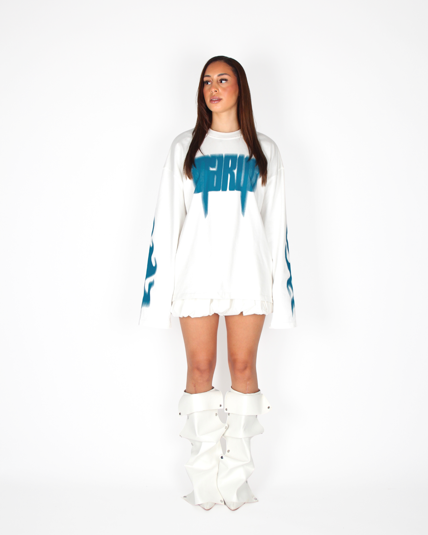 MTL Printed Longsleeve Ecru