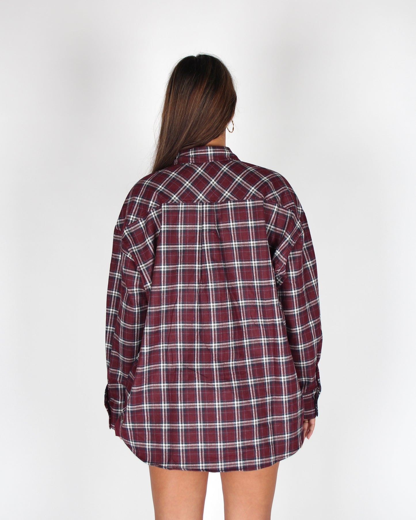 Cyza Blouse Burgundy