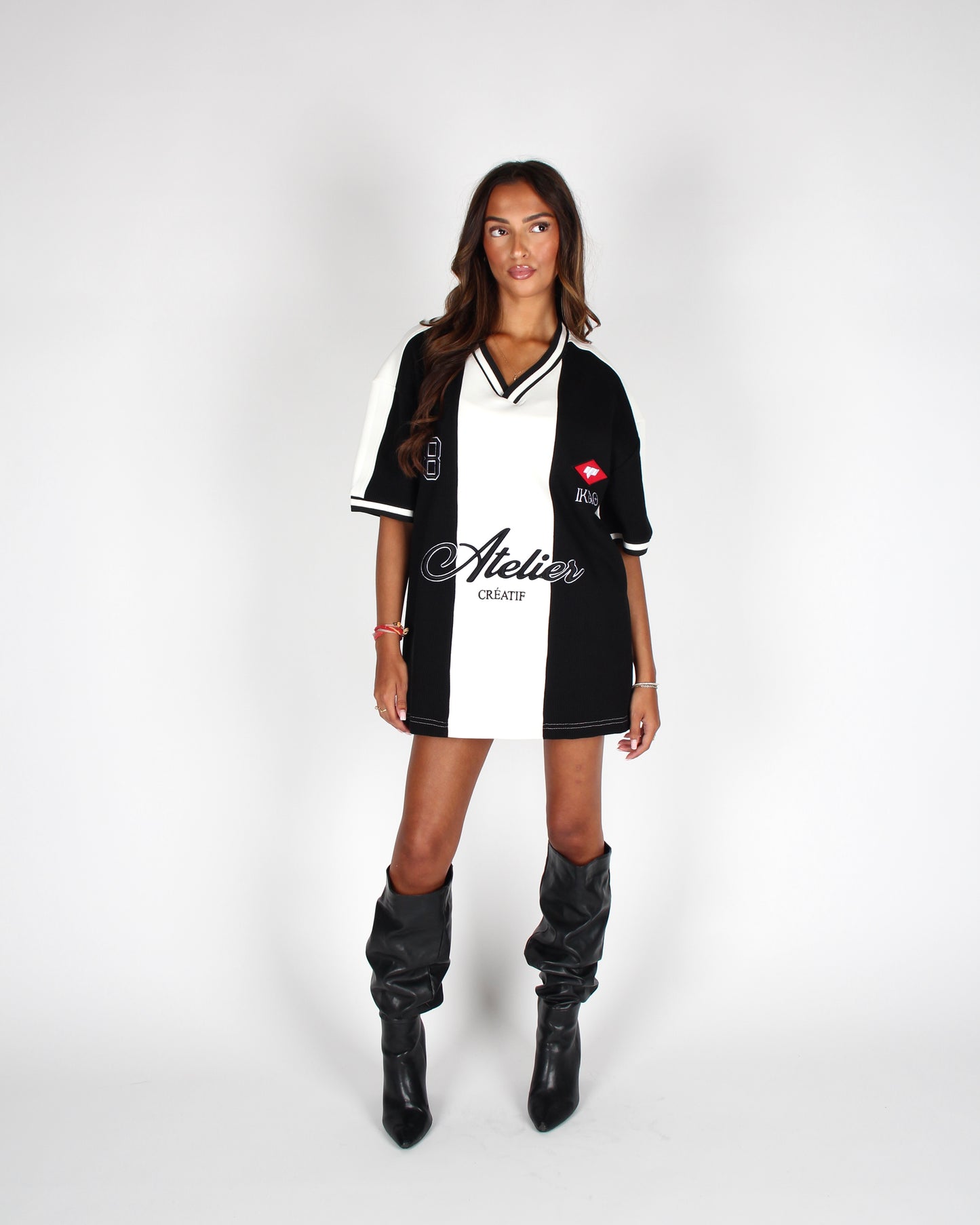 Jax Knit Jersey Black