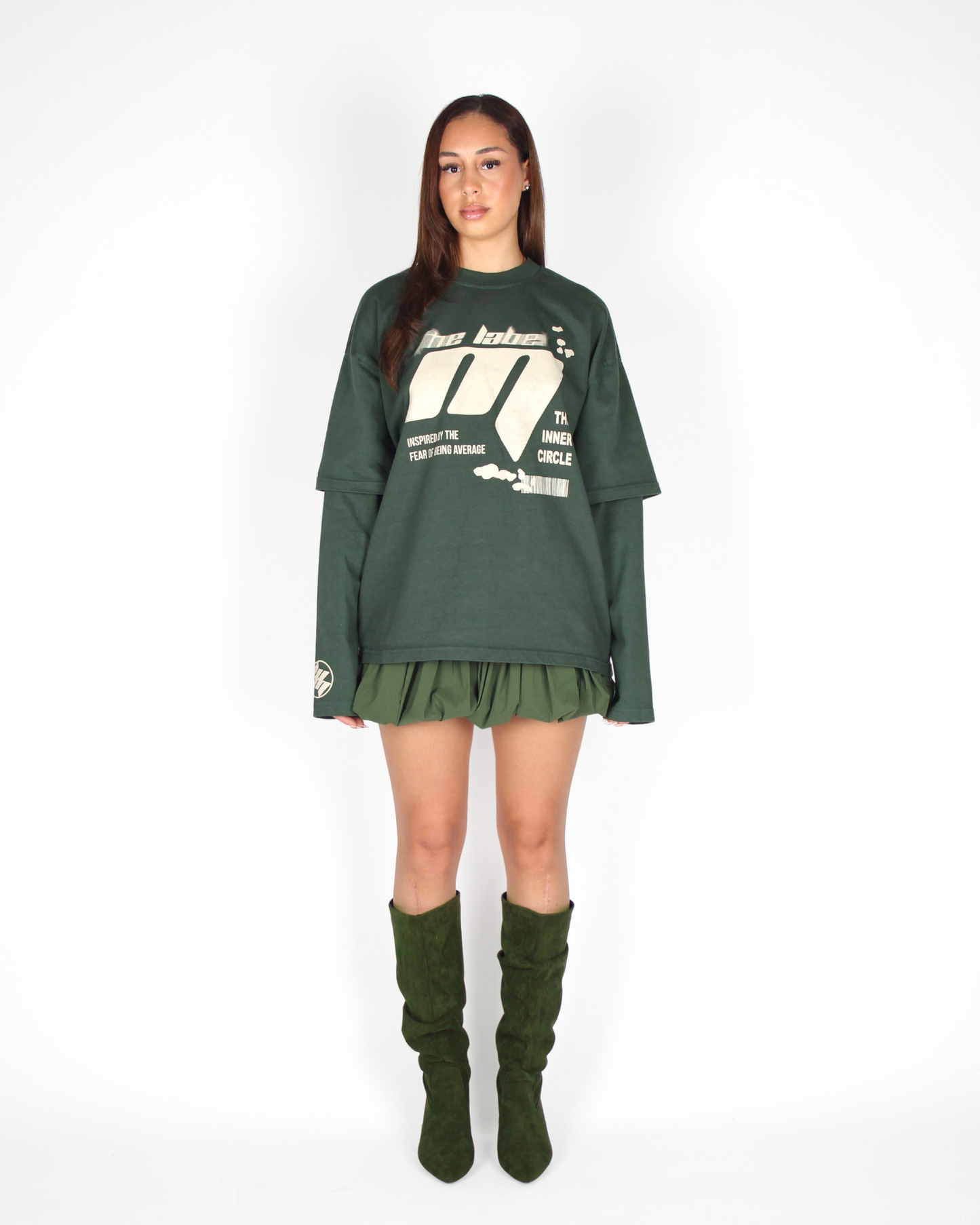 MTL Double Layered Longsleeve Green