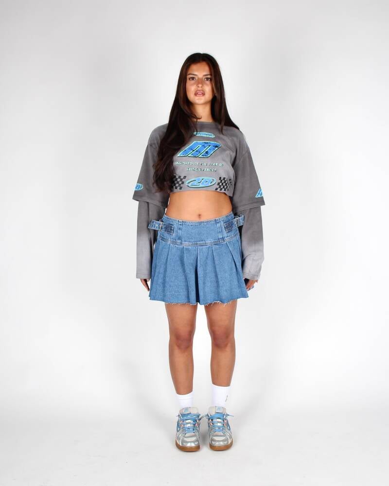 Rue Skirt Dark Blue