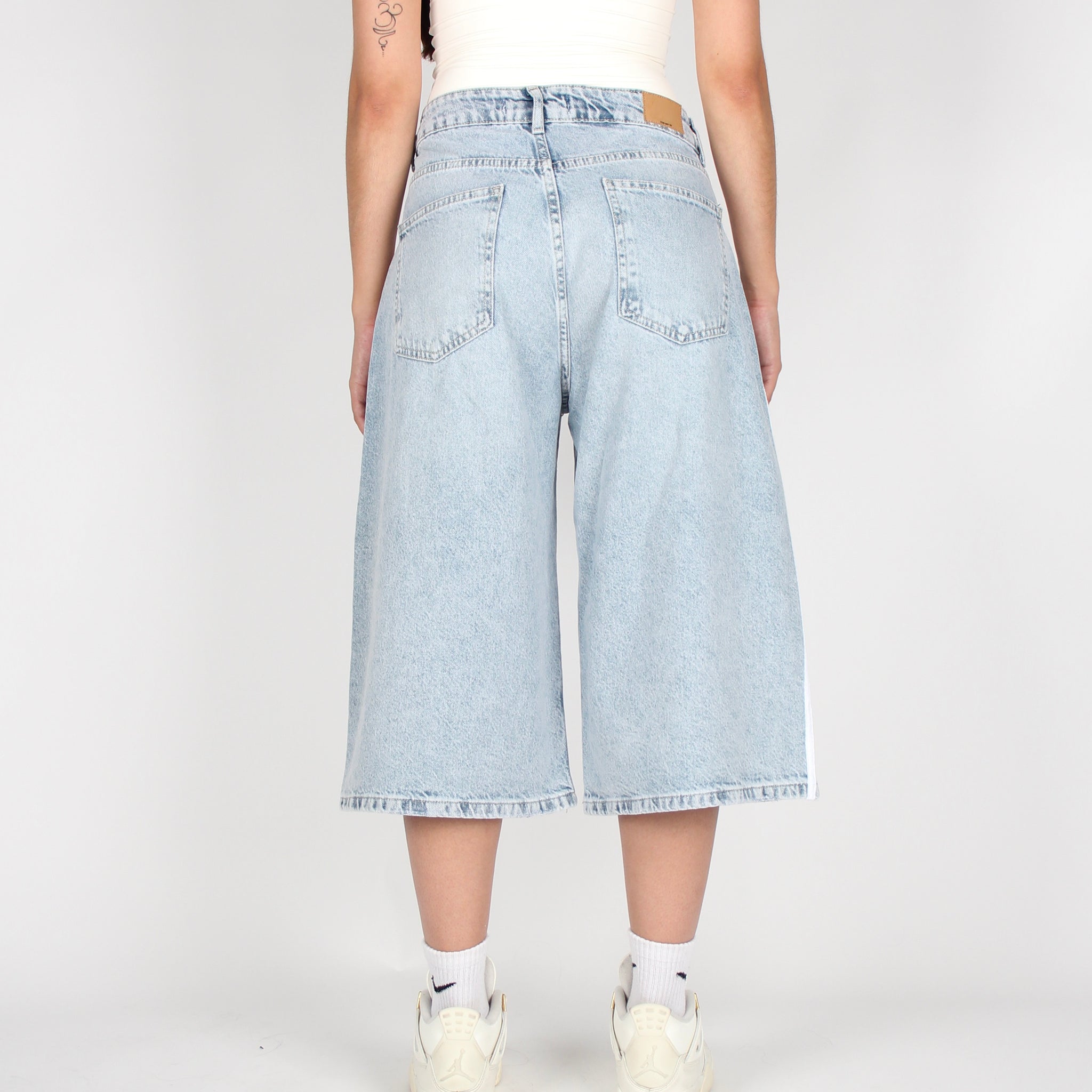 Lysa Striped Jorts