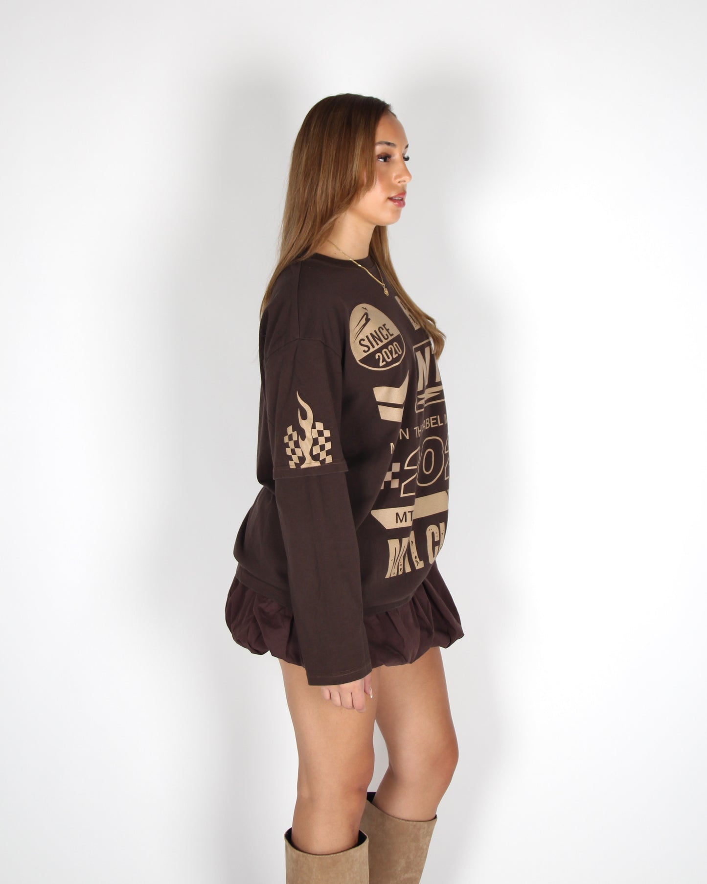 Kya Longsleeve Brown