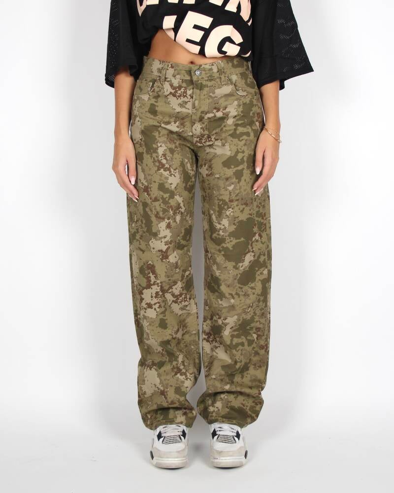 Xemm Printed Jeans