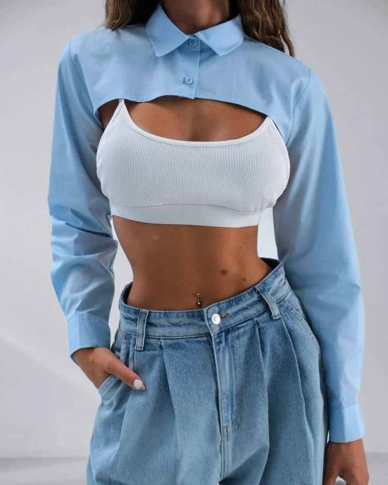 Kaily Blouse Blue