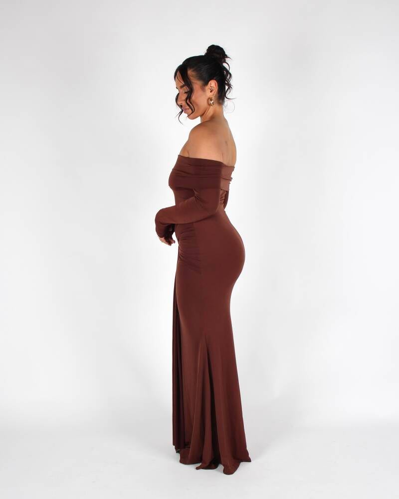 Azura Dress Brown